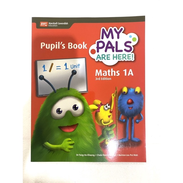

MY PALS math 1A *BARU* pupil’s book by marshall