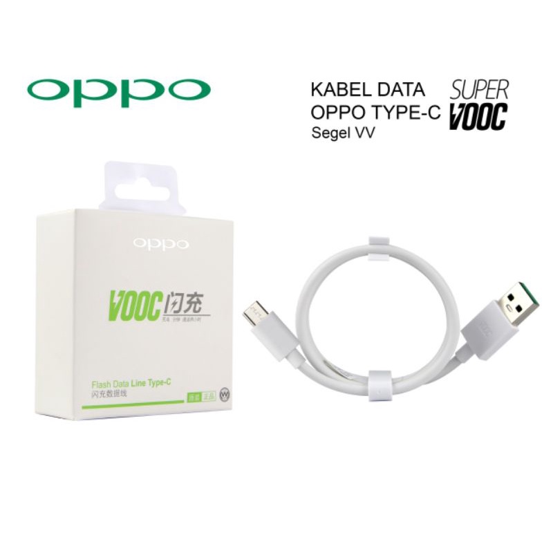 Kabel Data OPPO VOOC USB Cable Type-C Fast Charging