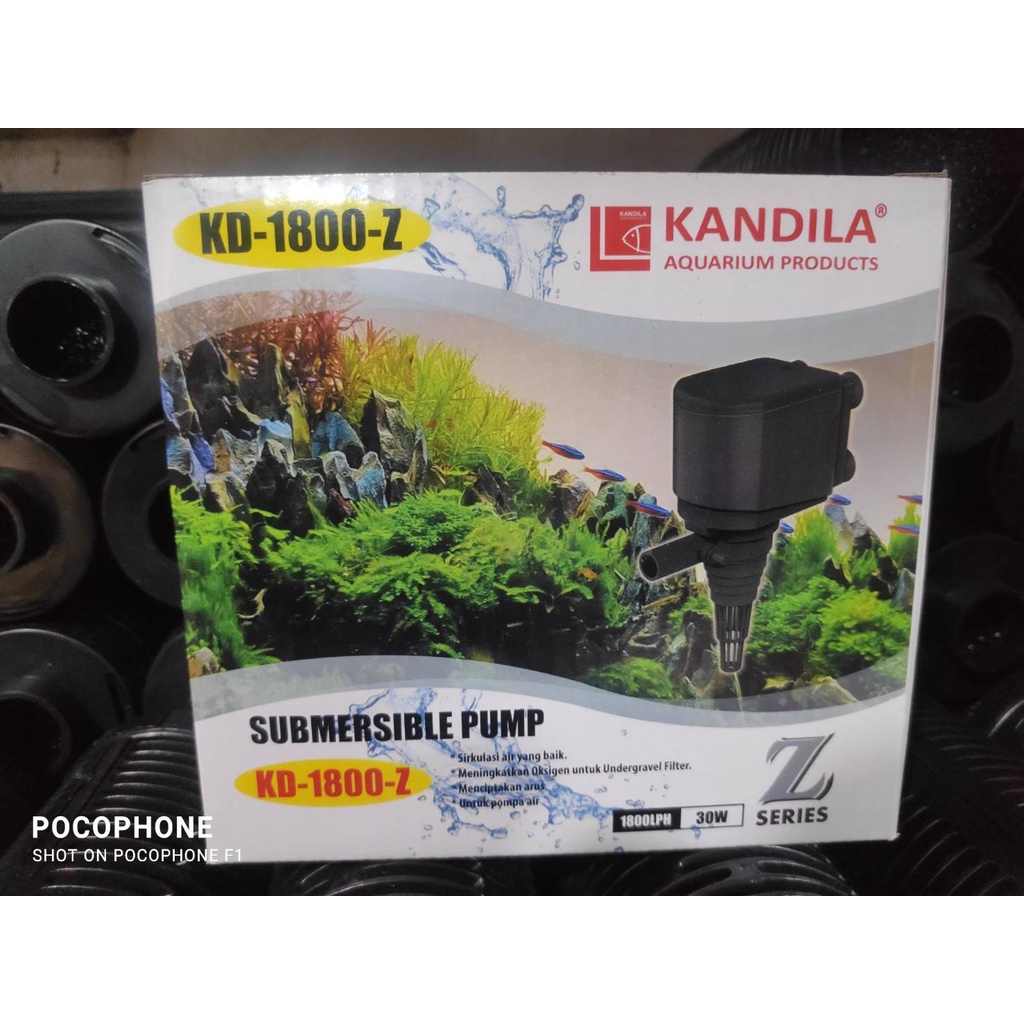 POMPA AQUARIUM HIDROPONIK KANDILA KD 1800Z