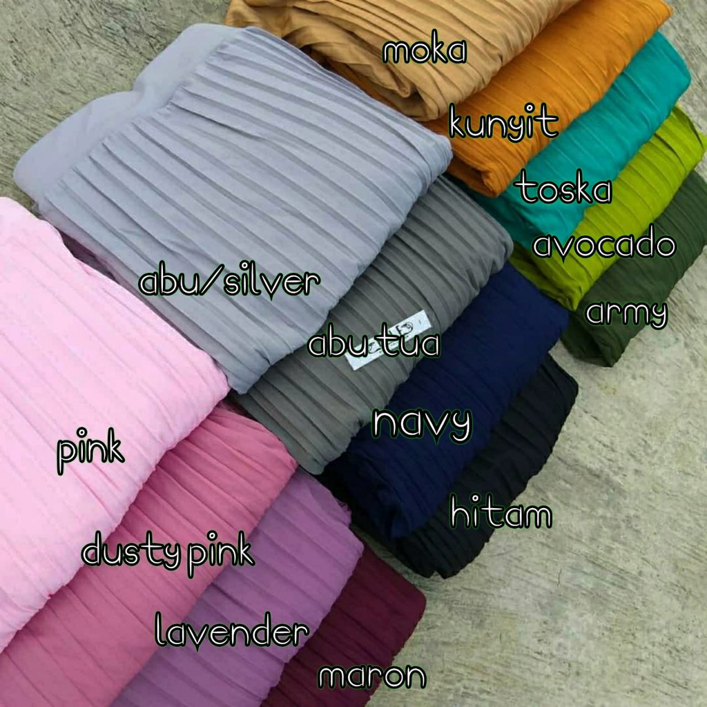 Rok Plisket Skirt Premium