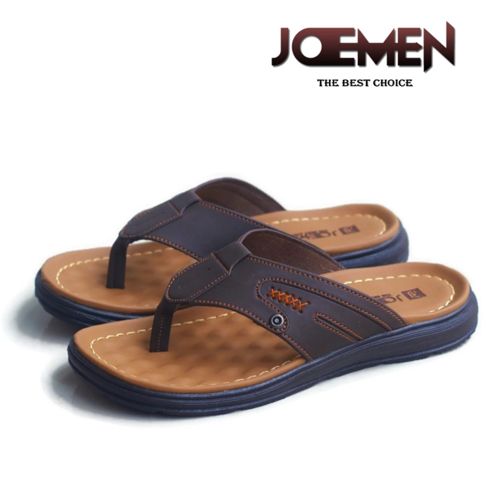 [ DISTRIBUTOR RESMI KHUSUS DROPSHIP ] SANDAL FASHION PRIA JOEMEN S 28