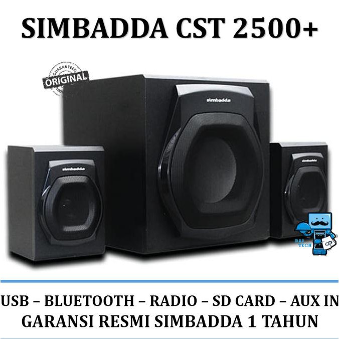 Super Sale Speaker Aktif Simbadda Speaker CST 2500N USB Port+Memory Ready Stock