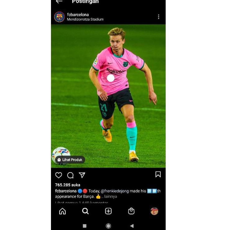 EJ9H Celana Bola Barcelona 3rd Hitam  Grade Ori Official 53K9