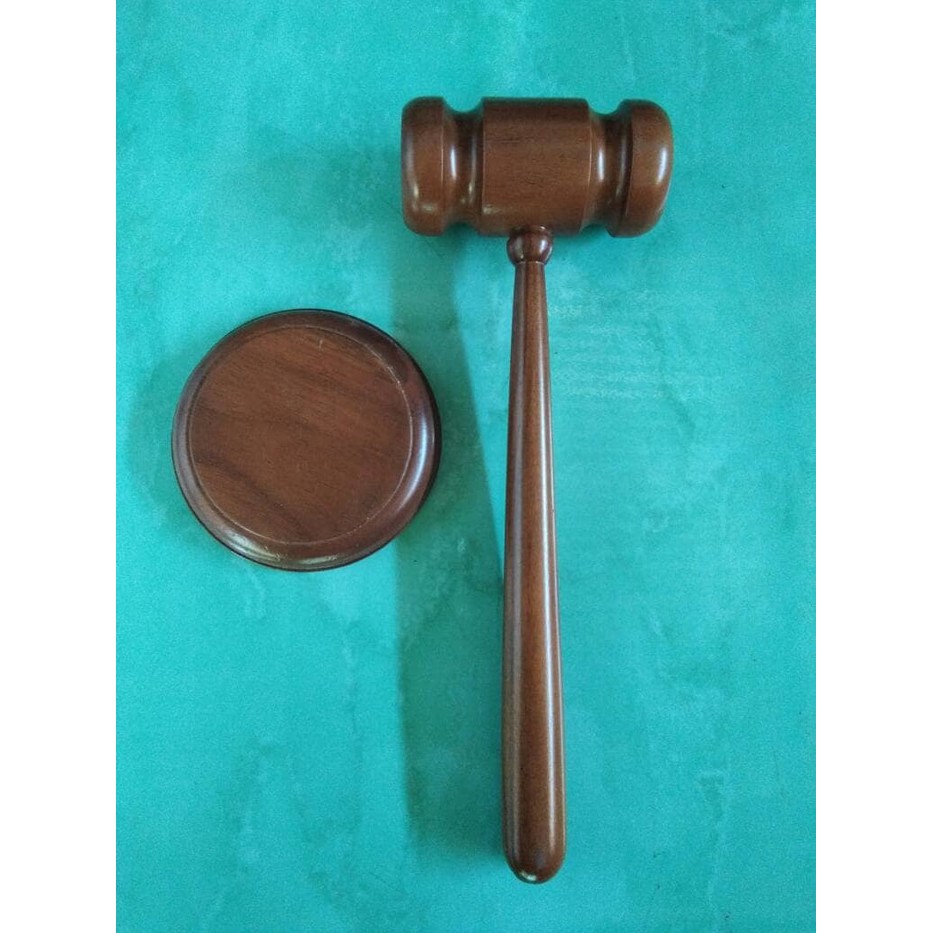 Palu kayu sidang hakim