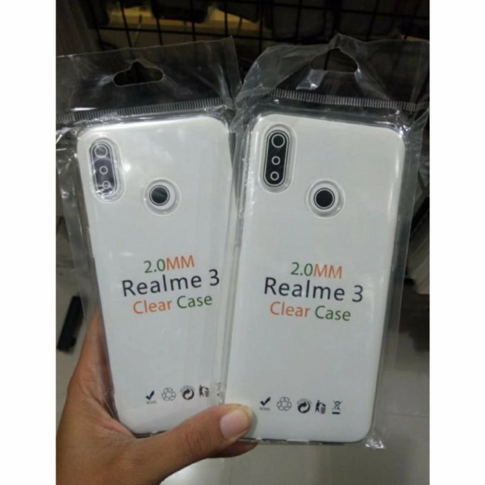 C/C- Softcase Clear Case Sillikon Kondom Case Bening Casing Realme 3 by POA