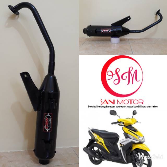 Knalpot Racing Mio M3 Merk CSR Mberrr