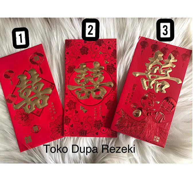 

Angpao angpau angbao amplop wedding pesta nikah shuang xi DISKON