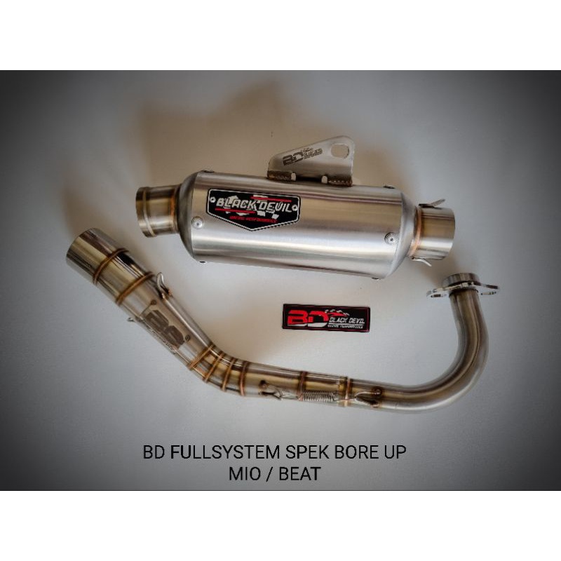 knalpot mio beat scoopy spek bore up original BD