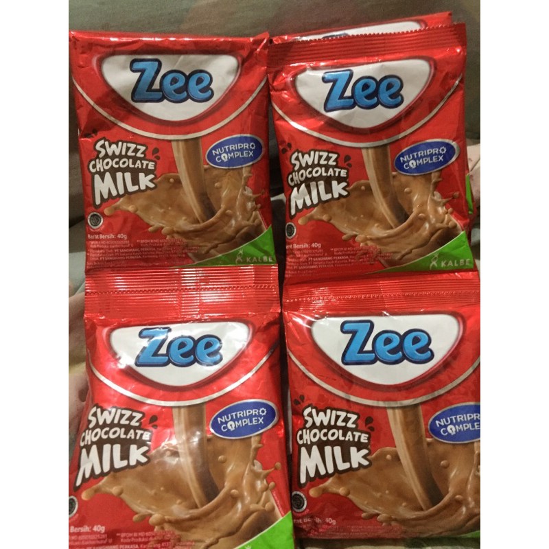 

susu zee coklat renteng 38 gr x 10 sachet