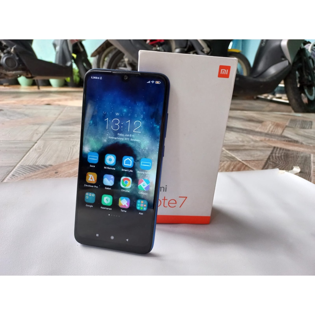 Xiaomi Redmi Note 7 Second HP Bekas Berkualitas 4/64