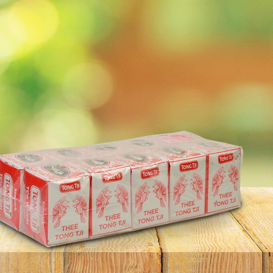 

[ORIGINAL] Tong Tji Super Jasmine Tea 40 gram, Teh Seduh (harga per slop) produck terlaris