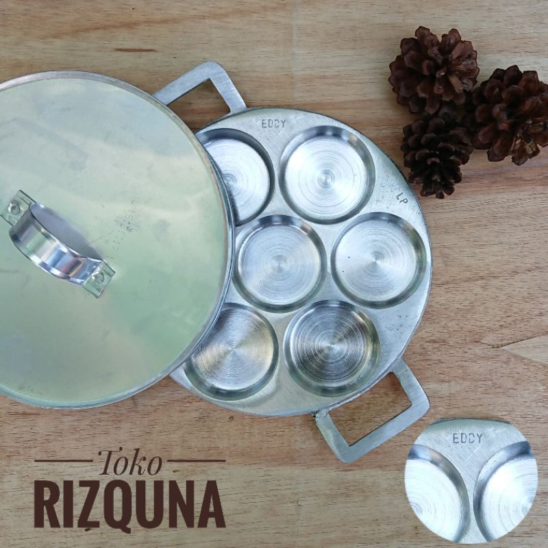 Cetakan Kue Lumpur isi 7 lubang EDDY