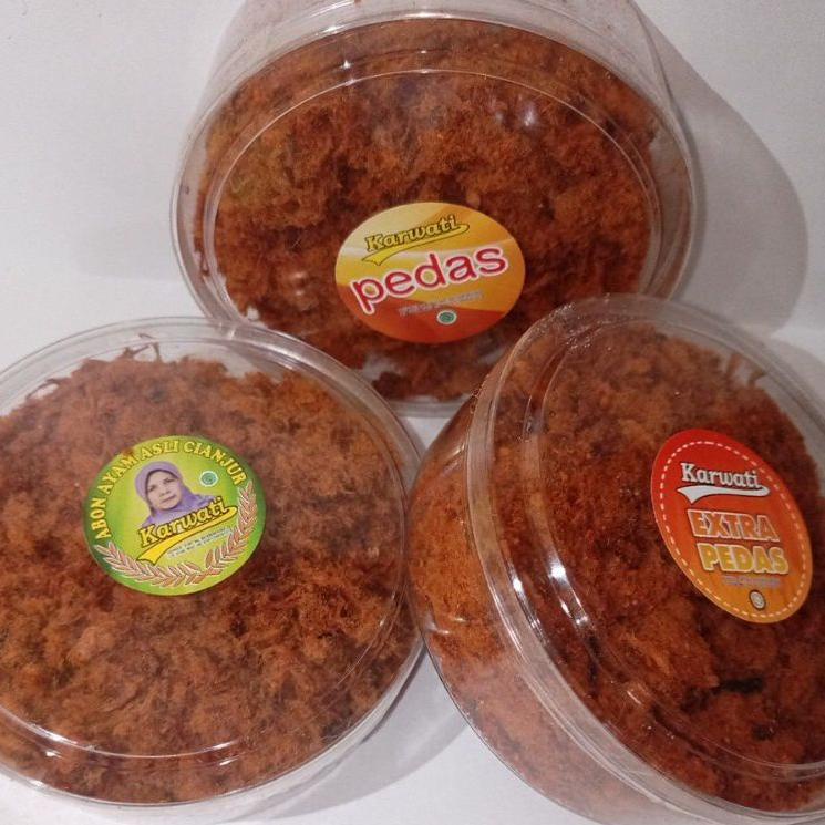 

Barang Bagus Abon Ayam Karwati Original Asli Cianjur ,!