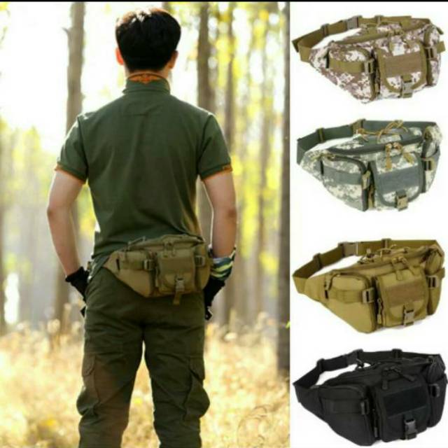 35+ Ide Tas Pinggang Tactical Army