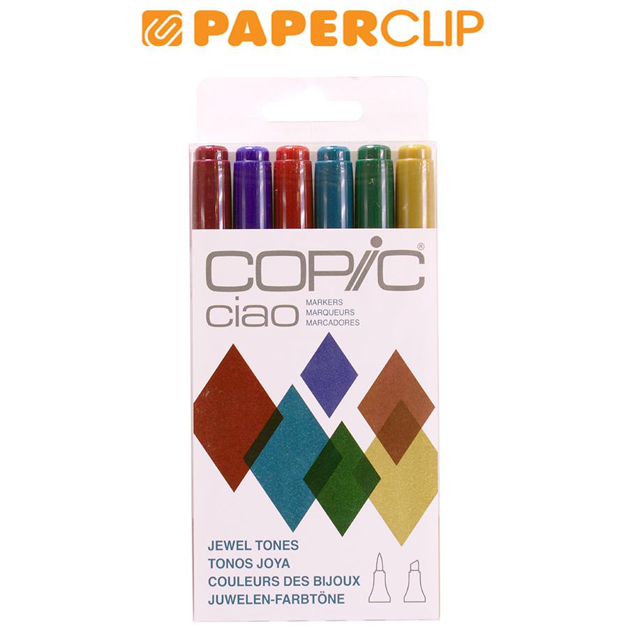 

SPIDOL COPIC SET SKETCH CIAO CCM/6JT JEWEL TONES