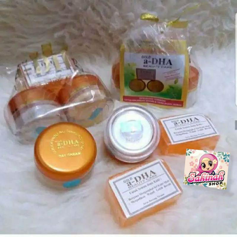 Cream ADHA Gold, Hijau, Pink MDS Original