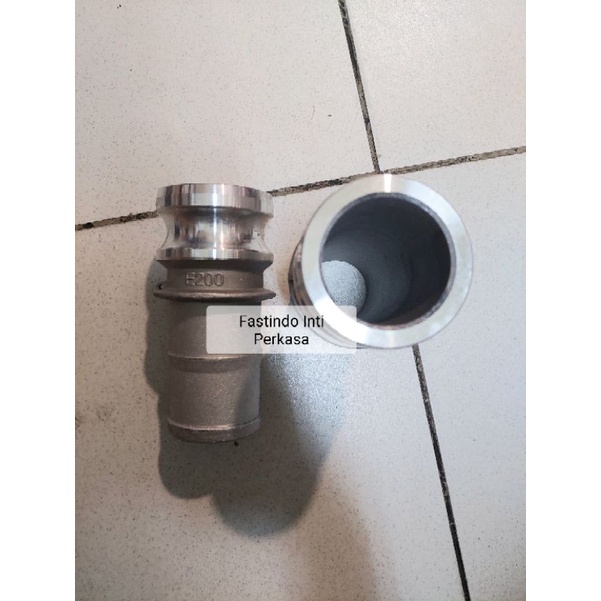 Camlock 3 inch Tipe E Aluminium