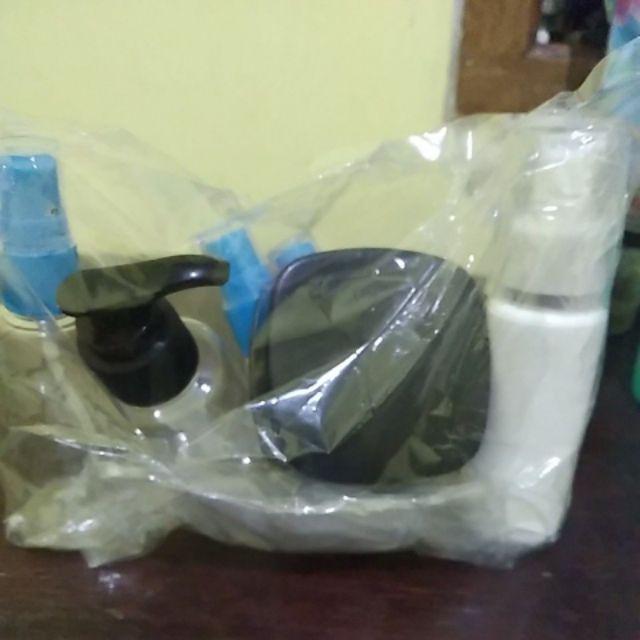 Botol Pet Tub 60 Ml Nat Pump Hitam