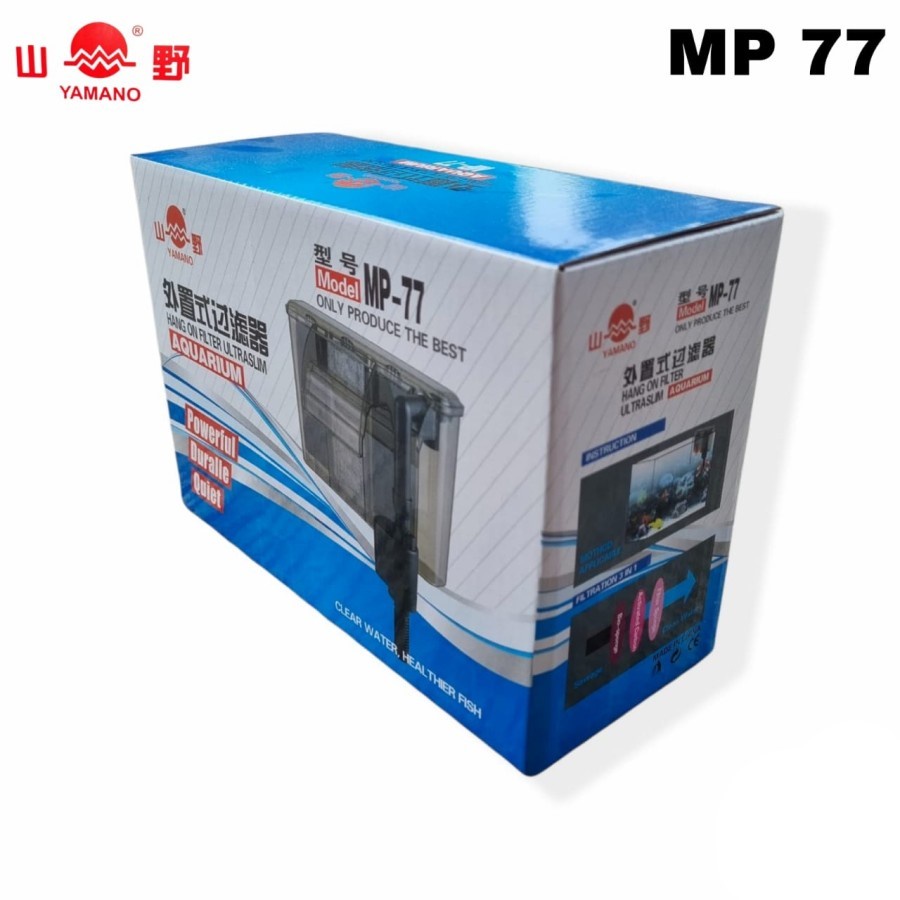 MP 77 YAMANO HANGING FILTER AQUARIUM FILTER GANTUNG AQUARIUM