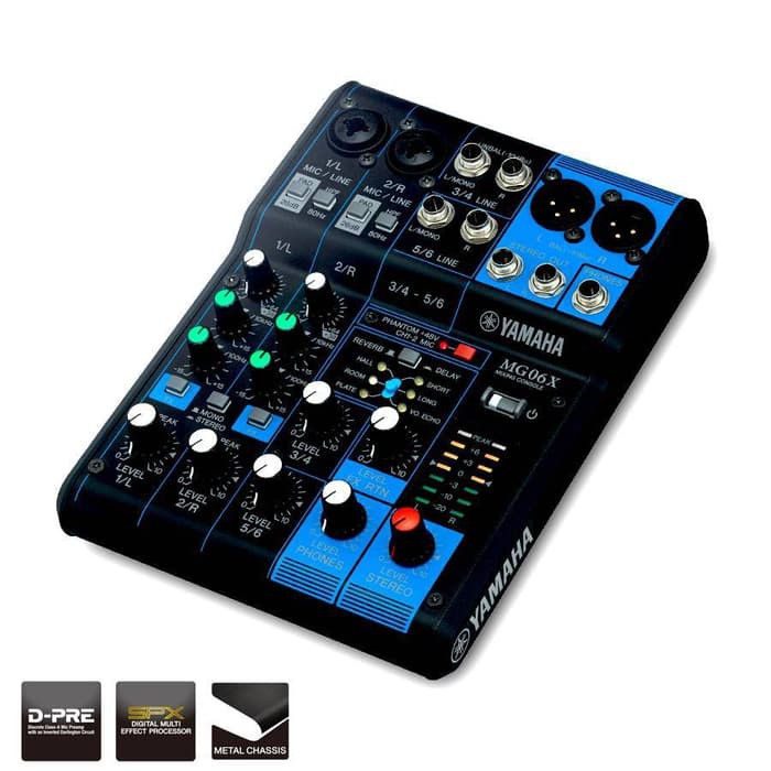 Audio Mixer YAMAHA MG06X   MG 06X   MG06 X