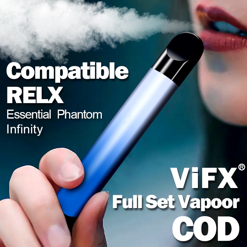 ViFX Relx 2ml 1 ohm Kompatibel RELX / RELX Infinity Essential Phantom full set