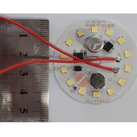 PCB Mata Lampu LED 12w DOB Tanpa Driver - 12 Watt Langsung 220V (ACR)