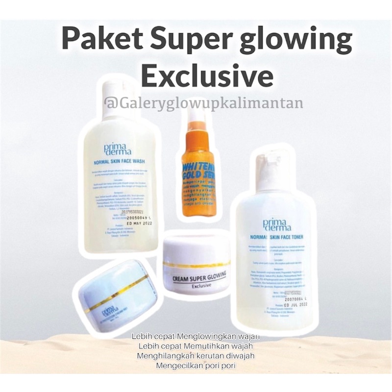 PRIMADERMA SUPER GLOWING EXCLUSIVE | PRIMADERMA ORIGINAL