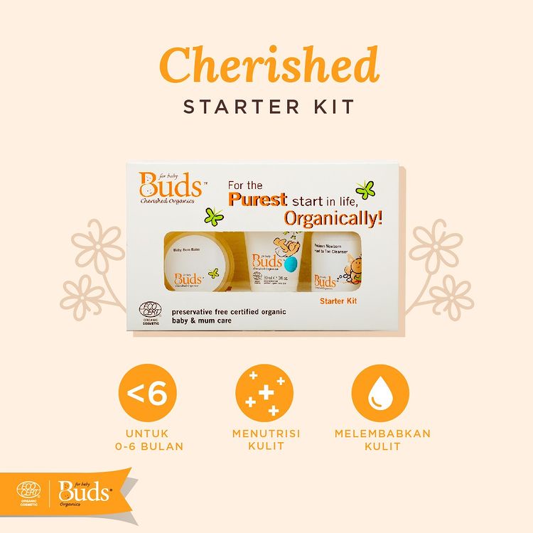 Buds Cherished Organic Starter Kit