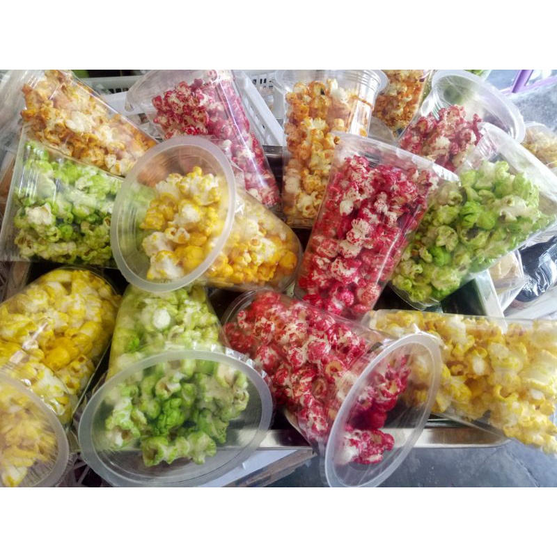 

POPCORN FRESH HOMEMADE ANEKA RASA, JAJANAN MALANG, CAMILAN NONTON,POPCORN GURIH MANIS