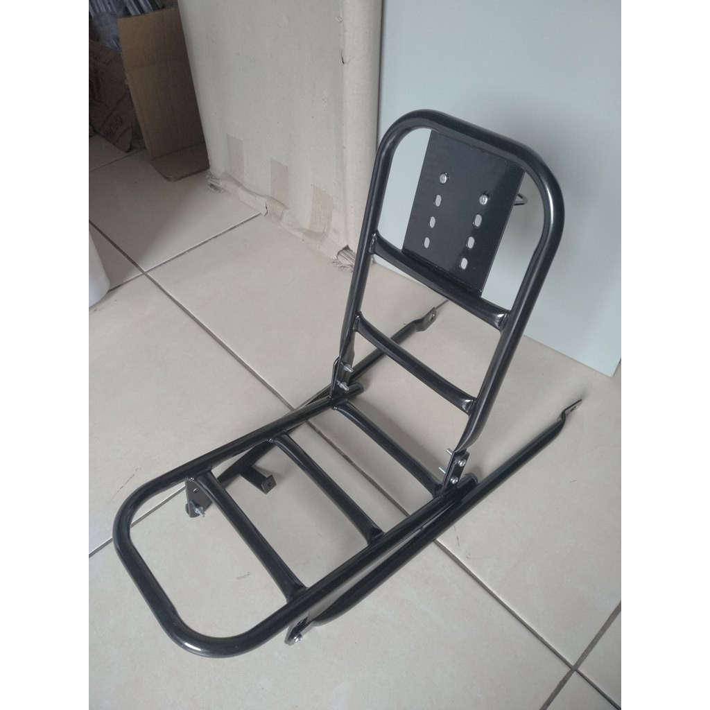 Boncengan sepeda keranjang bagasi depan besi 30 x 20 cm onthel fixie