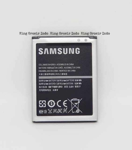 Baterai Samsung Galaxy Core Duos I8260 I8262 Original SEIN 100% Battery Batere Batre