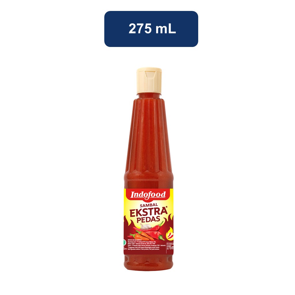 

Indofood Sambal Extra Pedas 275 mL