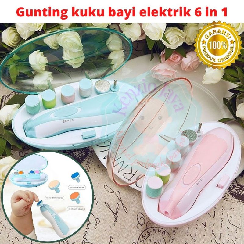 gunting kuku elektrik, baby nail trimmer elektrik