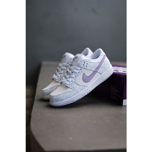 sepatu nke sb dunk low women purple pulse