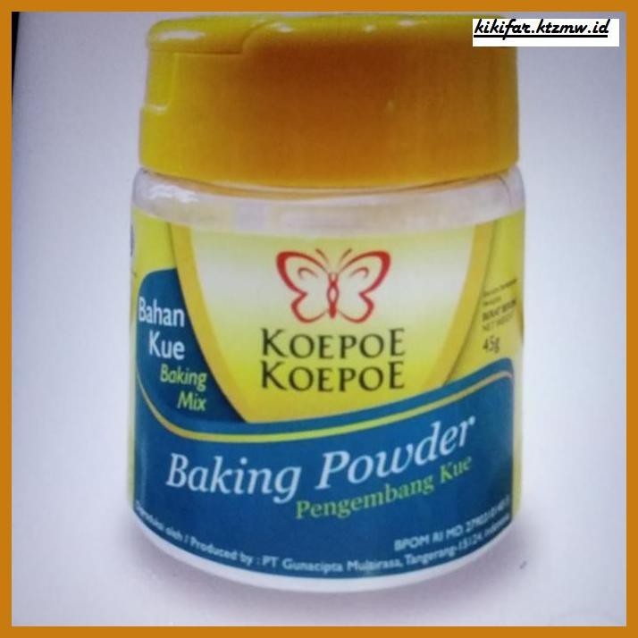 

Redwop-Gnikab- Baking Powder Kupu Kupu 45Gr -Hallall.