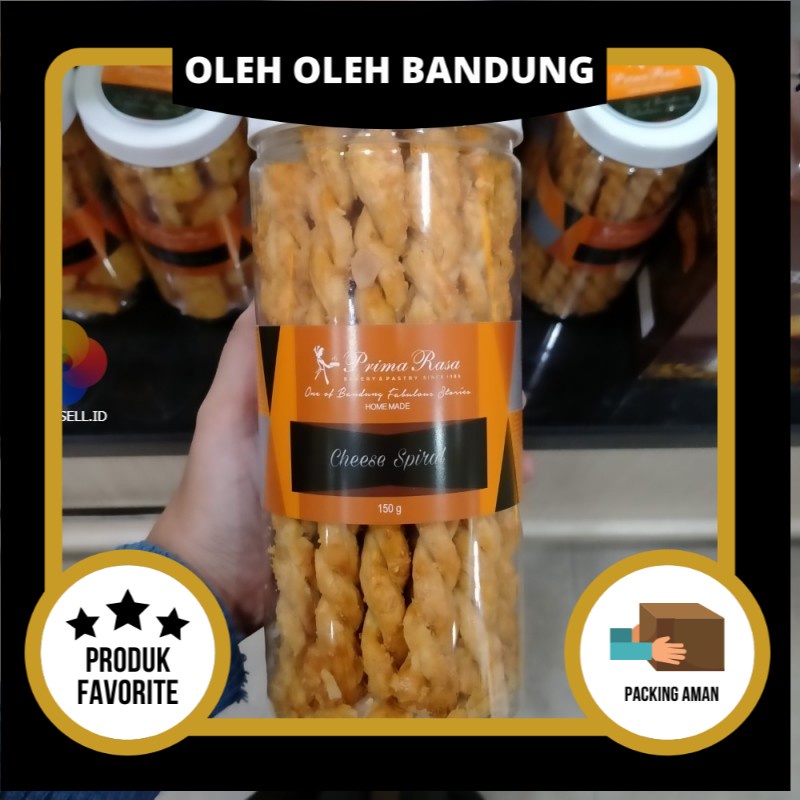 

Prima Rasa - Cheese Twist - Oleh Oleh Kue Bandung