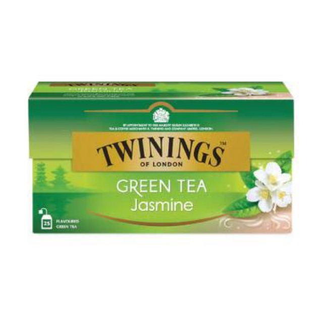 

TEH TWININGS GREEN TEA WITH JASMINE TEH CELUP