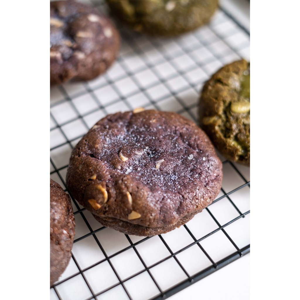 

Best Batch Kue Kering Purple Haze Taro Cookie dengan isi Cream Cheese