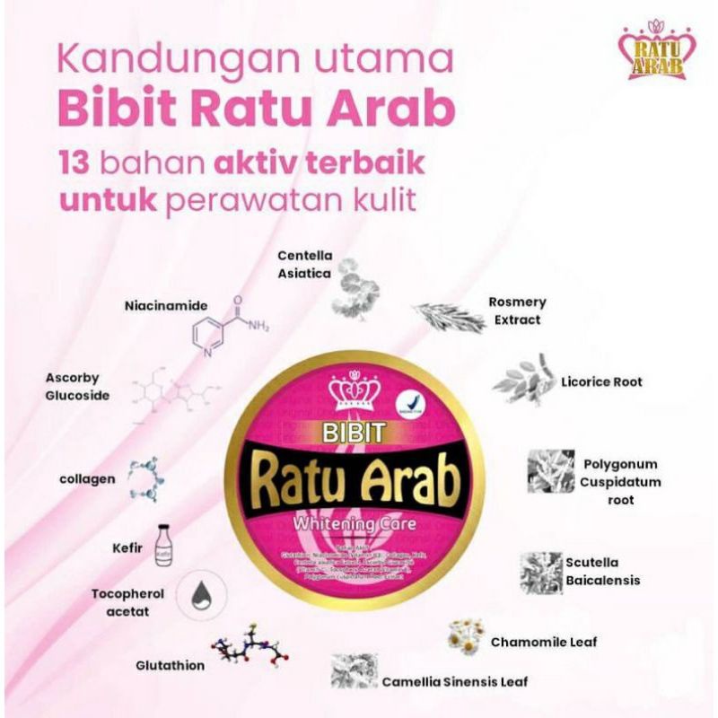PEMUTIH KULIT/HAND BODY PEMUTIH/BIBIT RATU ARAB/HANDBODY BIBIT RATU ARAB / RATU ARAB LOTION