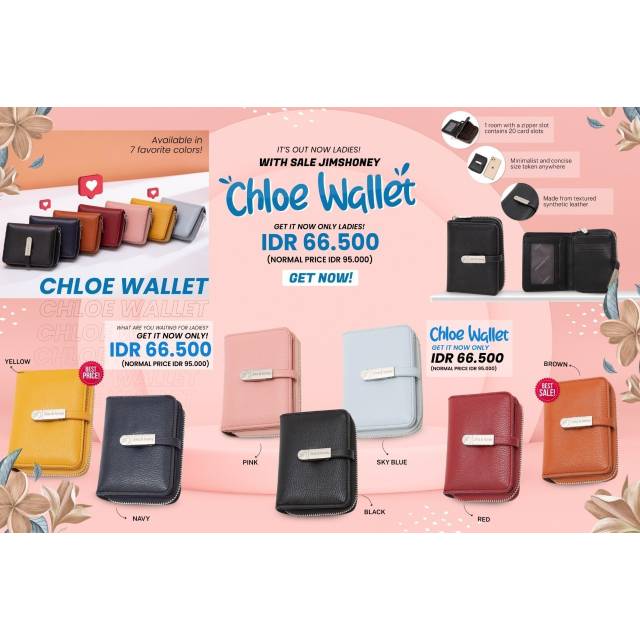 Chloe Wallet Dompet Kartu JimsHoney