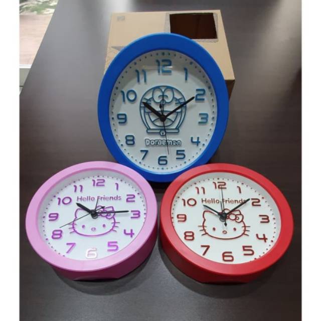 Jam dinding mini karakter