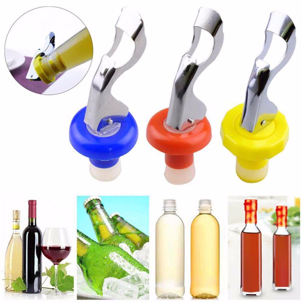 [Elegan] Wine Stopper Dapur Anti Bocor Pengingat Penyimpanan Preservasi Sealer Penghemat Anggur