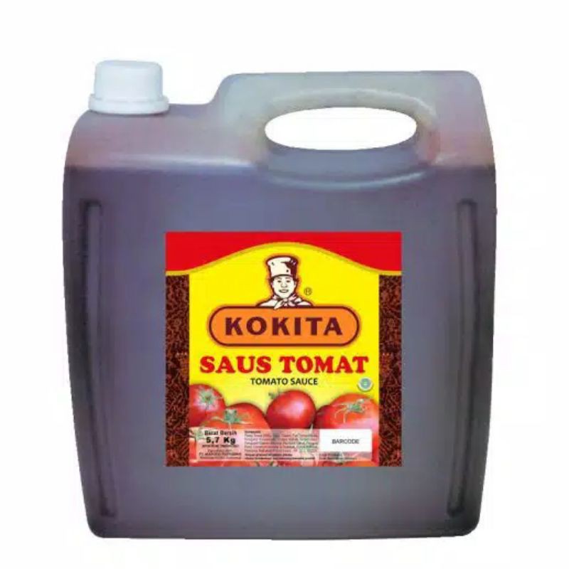 

[Terlaris]Kokita Saos Tomat Tomato Sauce 5,7 Kg