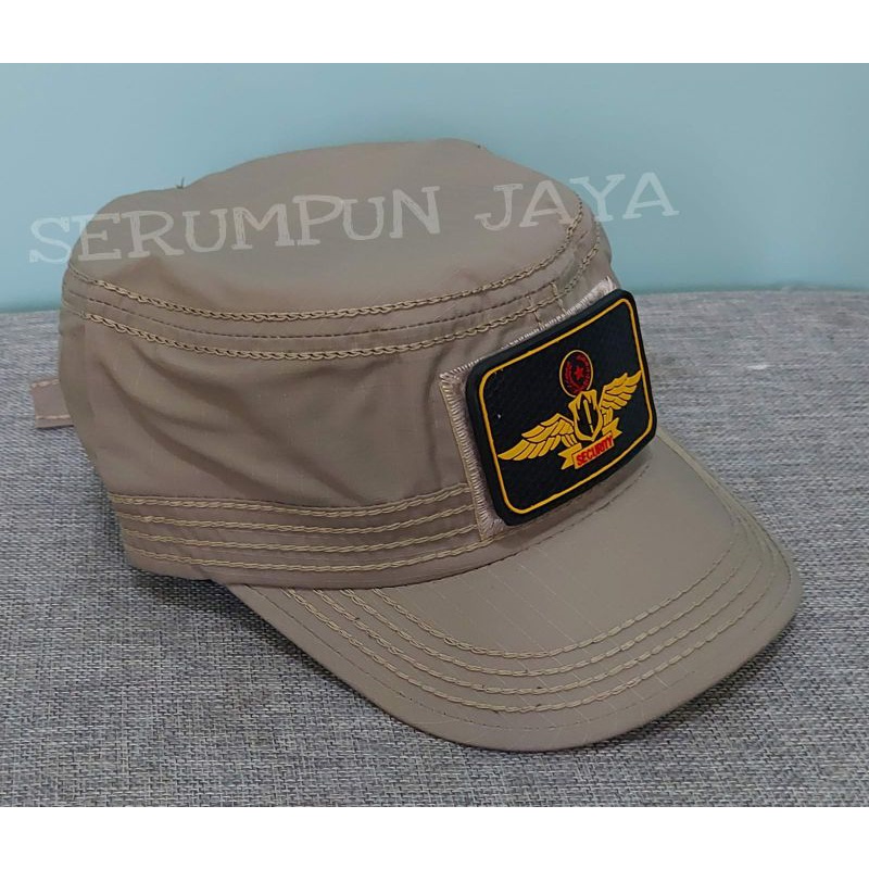 TOPI KOMANDO SECURITY WINGS - TOPI KOMANDO SECURITY WINGS VELCRO KREM 2 PATCH