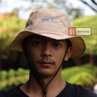 Topi rimba thrasher pria wanita outdoor topi gunung tali distro