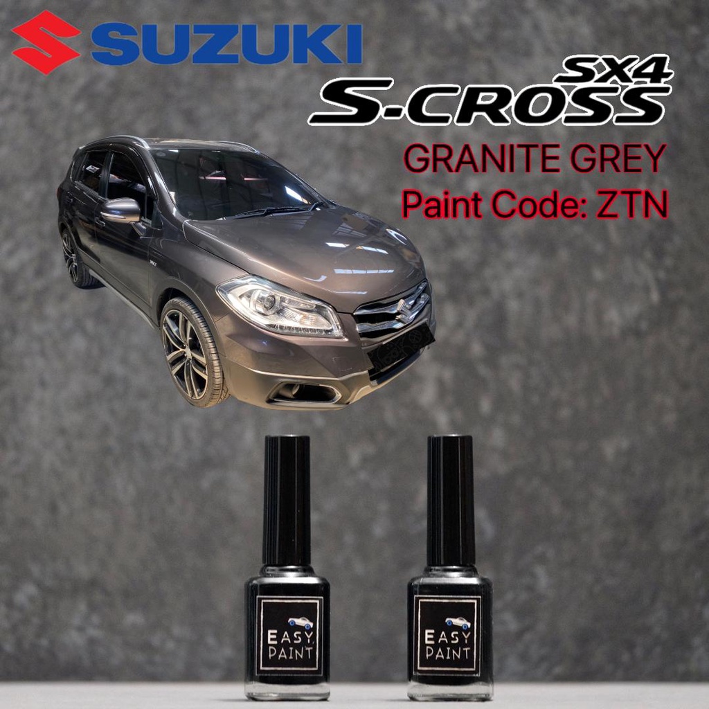 Cat Oles Granite Grey ZTN Suzuki S Cross SX4 SCross Abu Tua Metalik