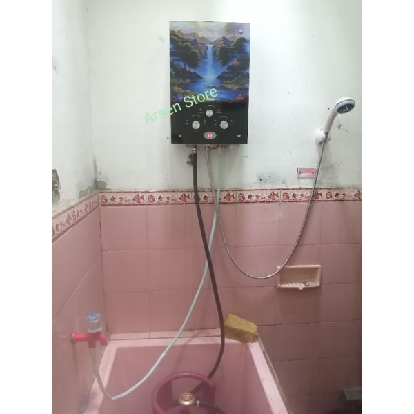 Water Heater Gas Bellano Zero Pressure