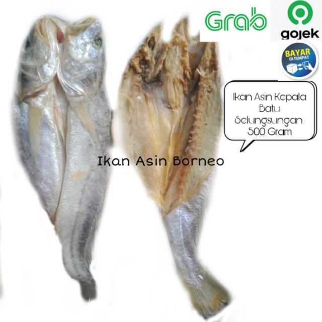 

Ikan asin kepala batu ikan selungsungan 500 gram
