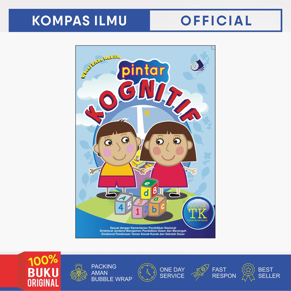 Kompas Ilmu Buku Anak Pintar Kognitif Untuk TK