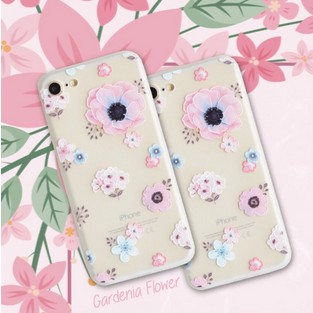 SOFTCASE FLOWER PASTEL FOR IPHONE OPPO